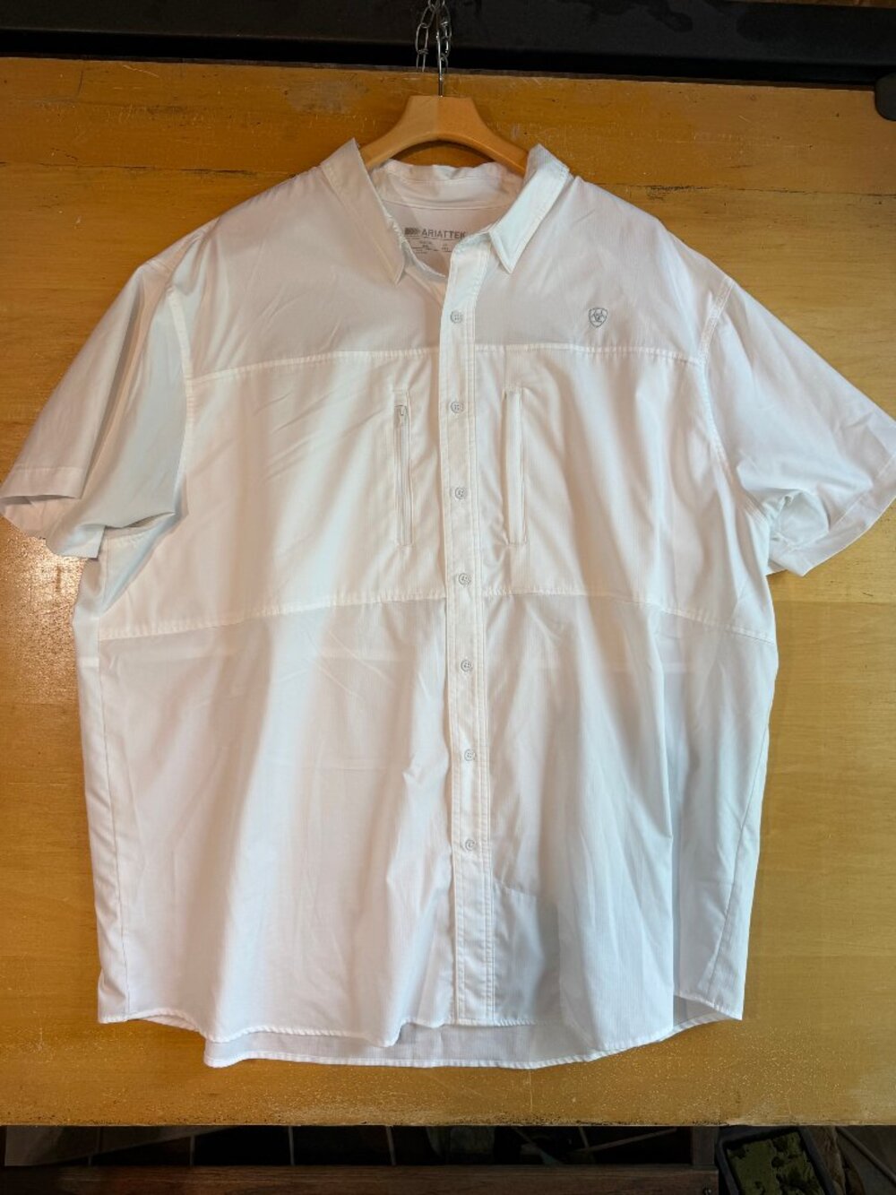 Ariat Tek Men's White Shirt 3XL